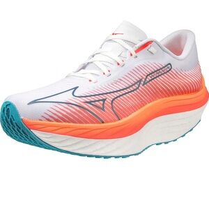 Mizuno Wave Rebellion PRO Road Running Shoe for Men White Orange Sz 11